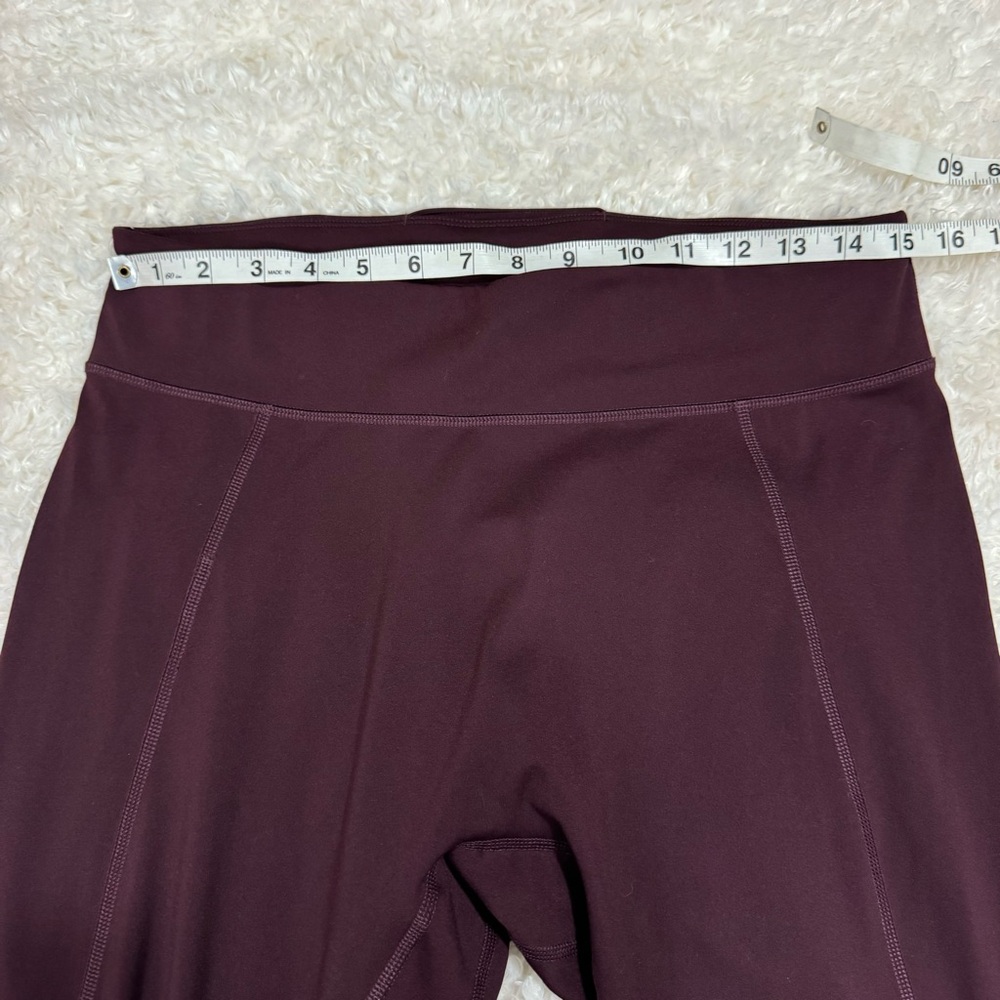 Free People Resilience Slim Leg Flare Yoga Pants Leggings in Fig Jam Size XL - Picture 7 of 13